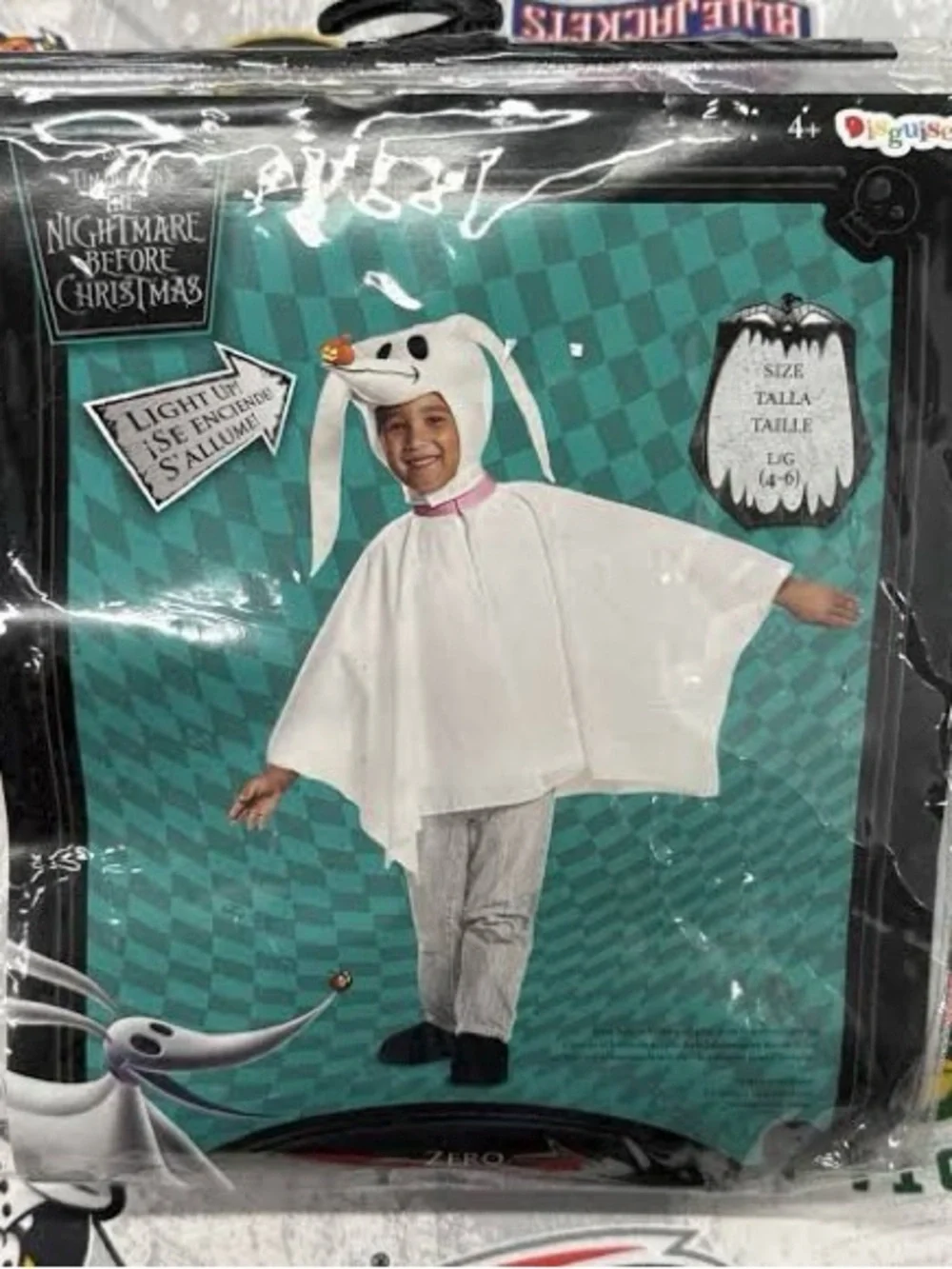 Nightmare Before Christmas Zero Costume - Toddler